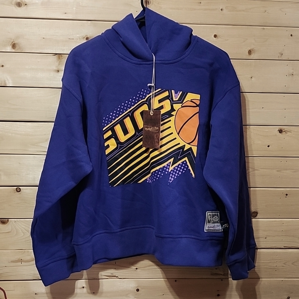 Phoenix Suns Mitchell & Ness Hoodie Men's  Size Medium New Purple
